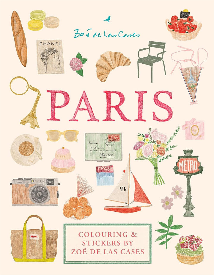Paris - Colouring and stickers by Zoé de Las Cases
