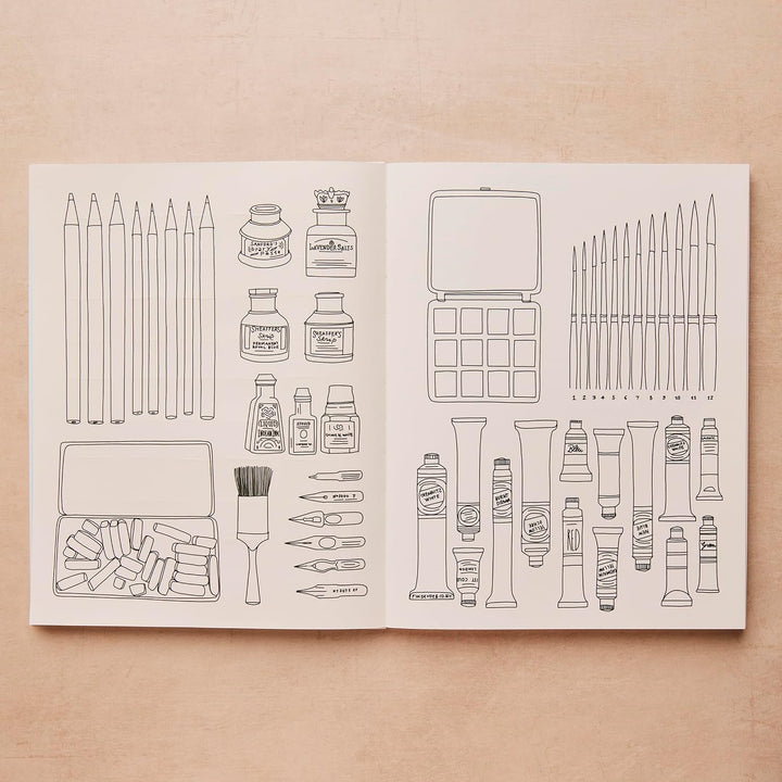 Paris - Colouring and stickers by Zoé de Las Cases