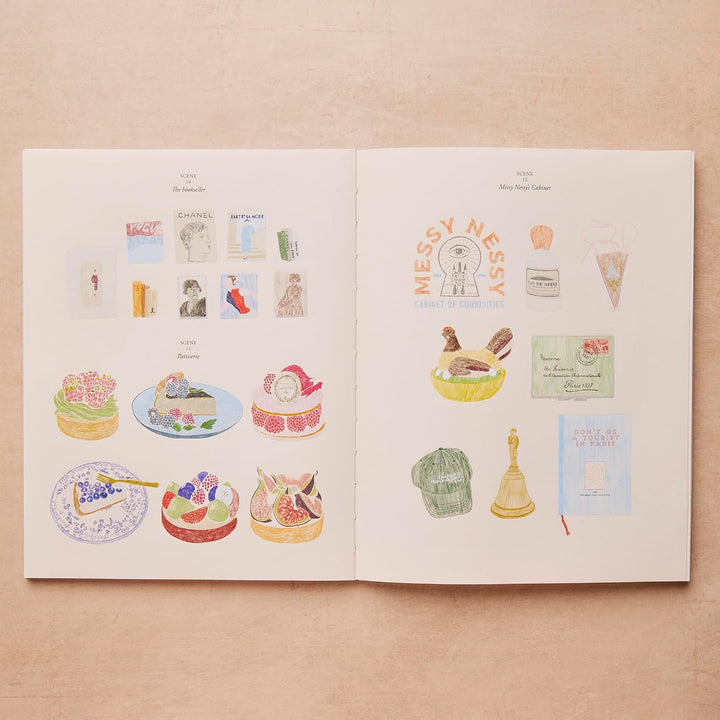 Paris - Colouring and stickers by Zoé de Las Cases