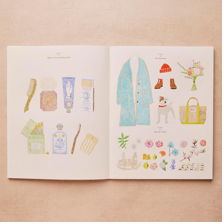 Paris - Colouring and stickers by Zoé de Las Cases
