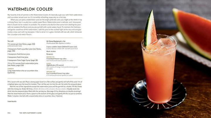 The Goto Bartender's Guide