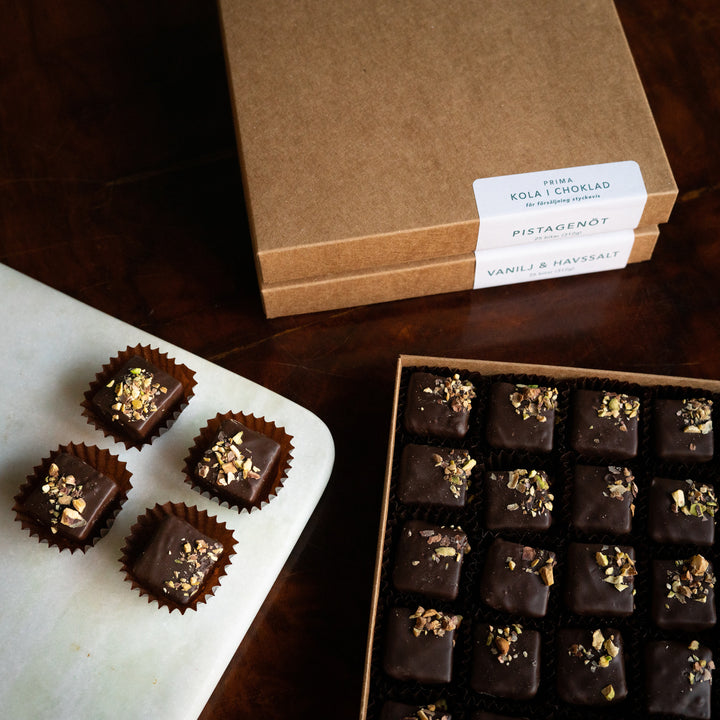 24 Chocolate Covered Caramels