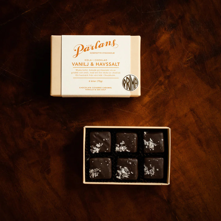 Box of 6 Chocolate Covered Caramel
