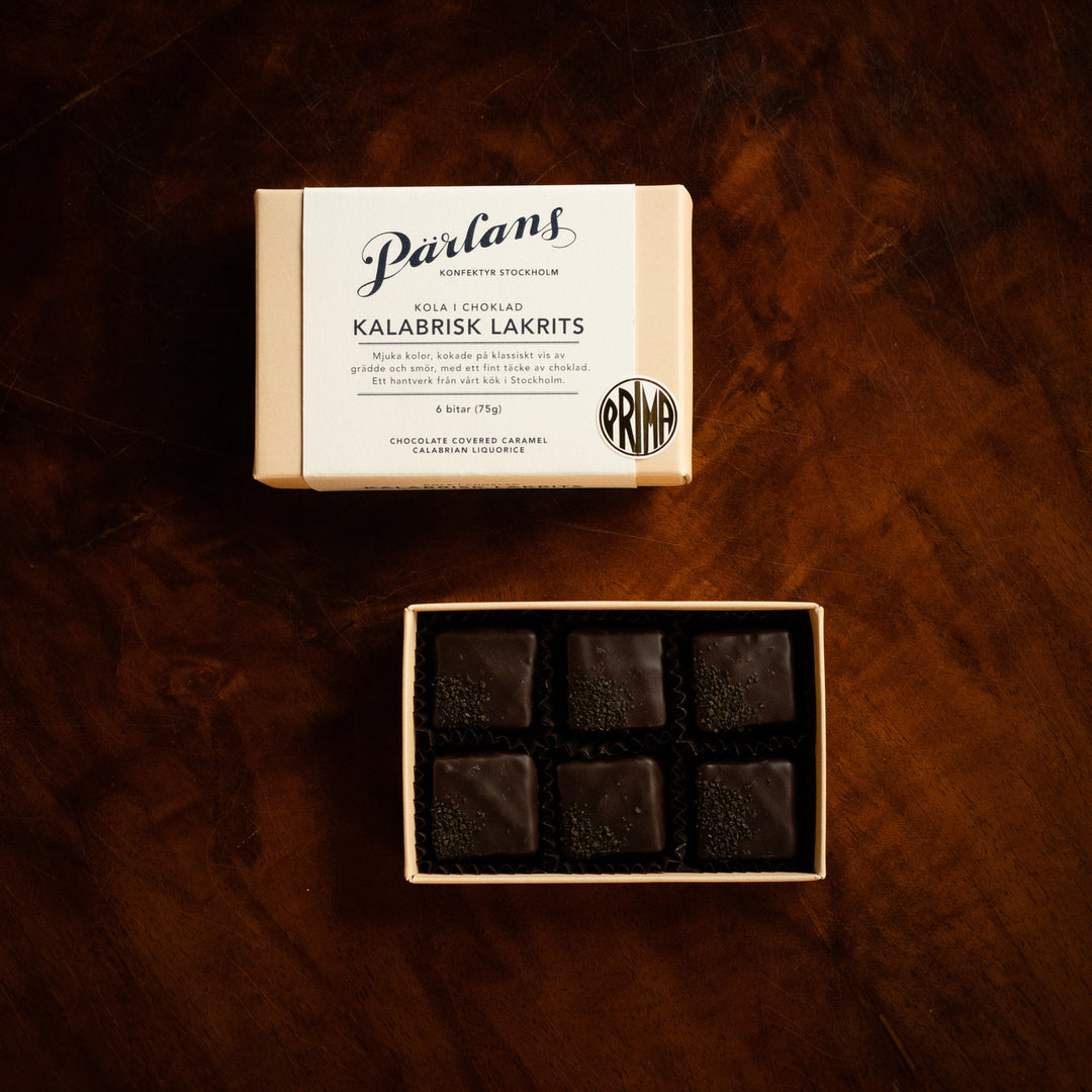 Box of 6 Chocolate Covered Caramel