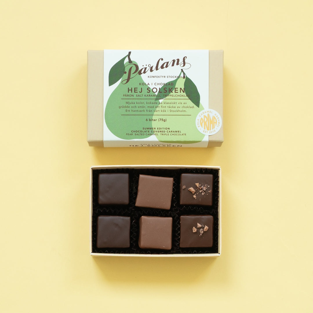Box of 6 Chocolate Covered Caramel