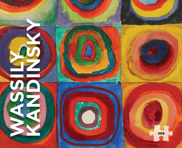 Wassily Kandinsky: Squares with Concentric Rings 500 Piece Puzzle