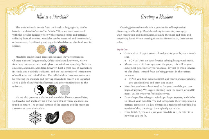 Calming, Meditative and Mindful Sticker, Color & Activity Book: Over 500 Beautiful Stickers