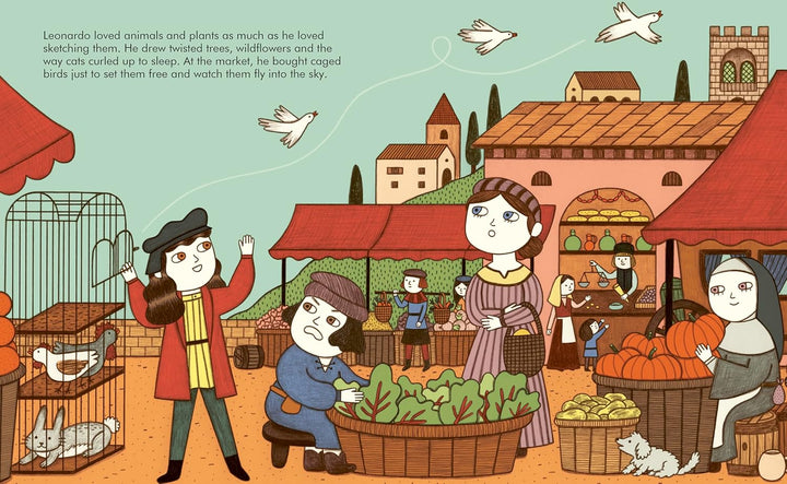 Little People, Big Dreams - Leonardo da Vinci