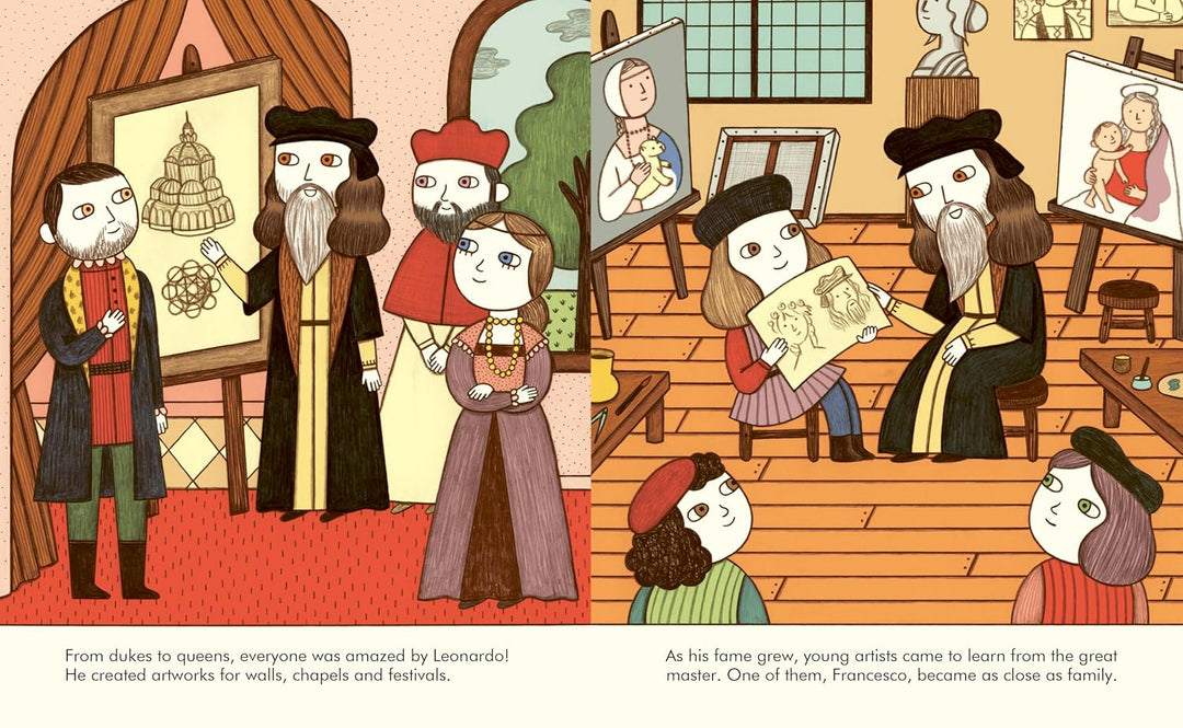 Little People, Big Dreams - Leonardo da Vinci