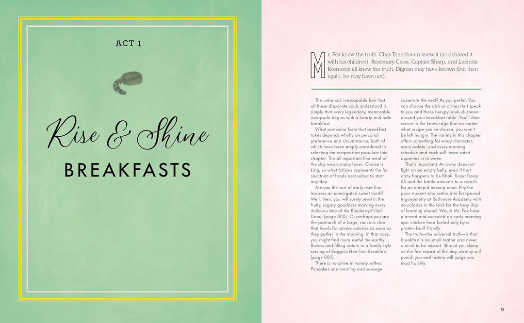 The Wes Anderson Cookbook