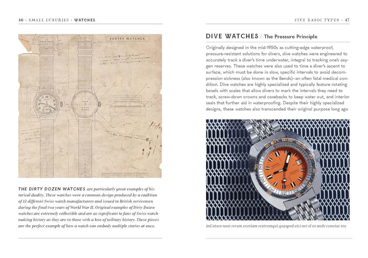 Small Luxuries - Watches
