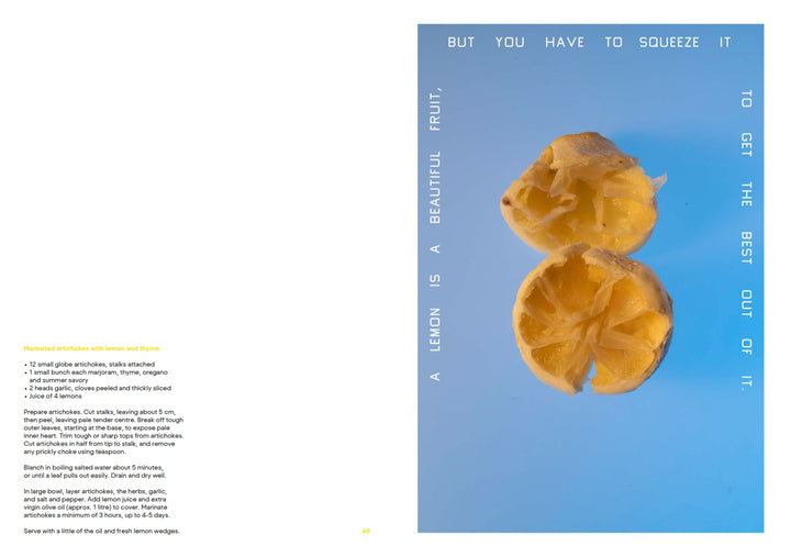Squeeze Me - Lemons, Recipes and Art