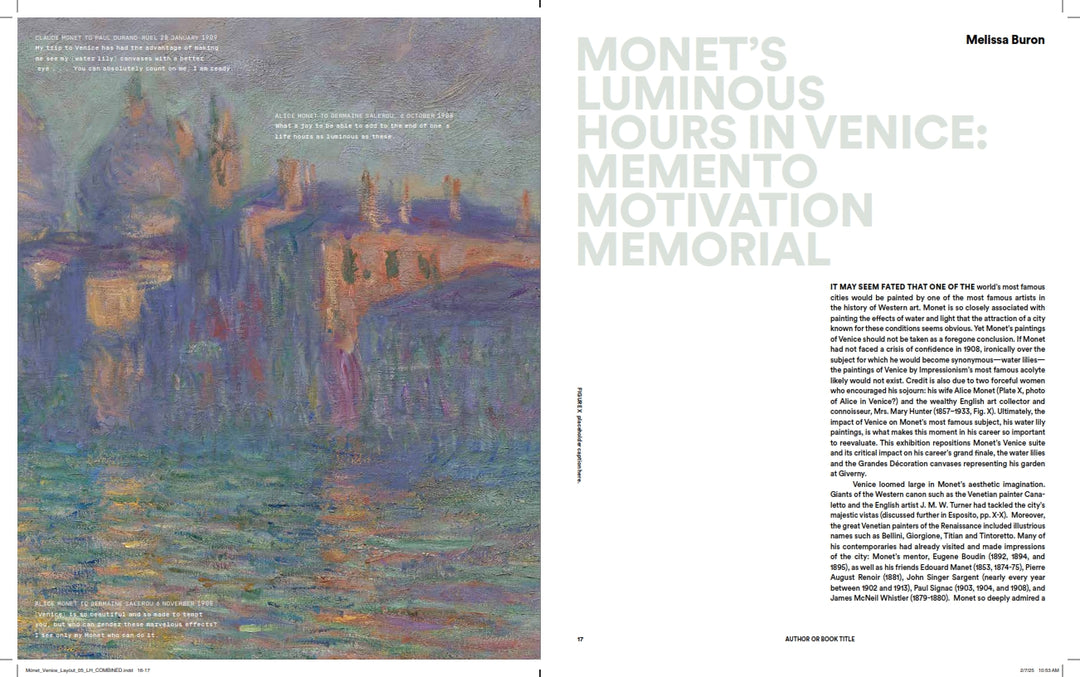 Monet and Venice