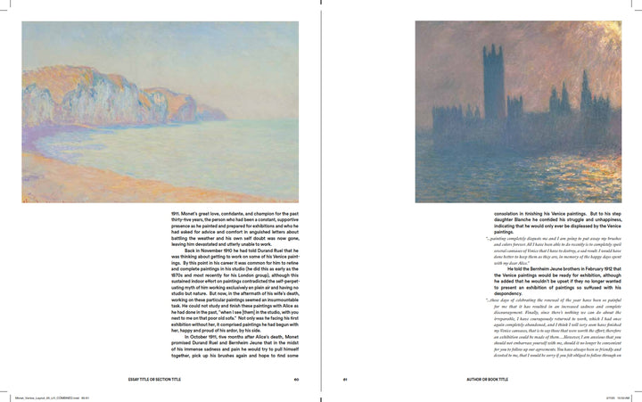 Monet and Venice