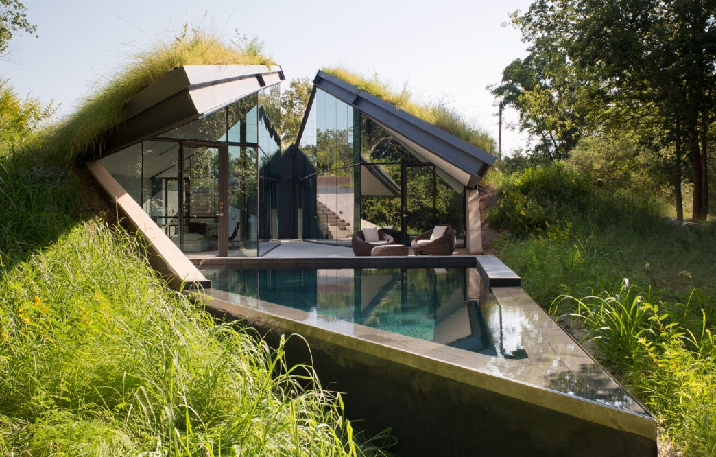 Green-Roof Houses