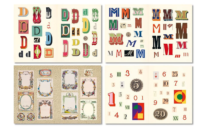Alphabetica Sticker Book - Letters