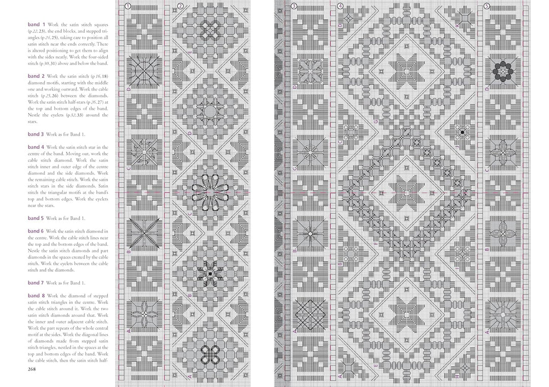 Hardanger Filling Stitches