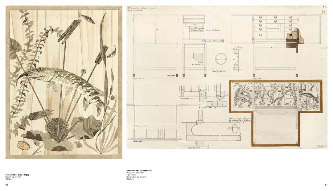 Hans J. Wegners akvareller