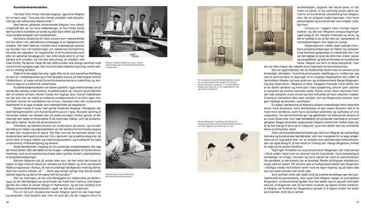 Hans J. Wegners akvareller