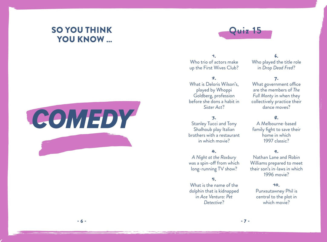 90s Movies Quizpedia