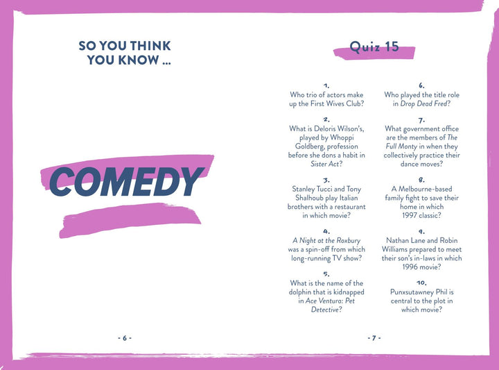 90s Movies Quizpedia