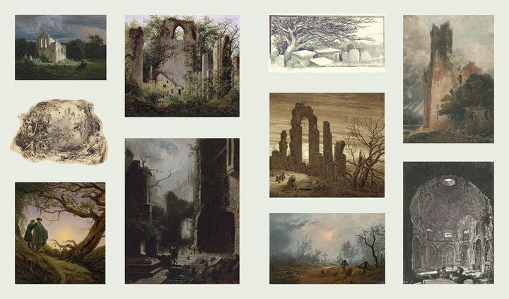 The Sticker Treasury of Ghosts and Dark Curiosities