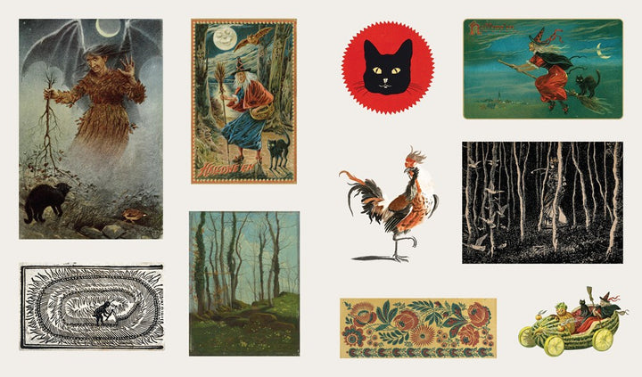 The Sticker Treasury of Ghosts and Dark Curiosities