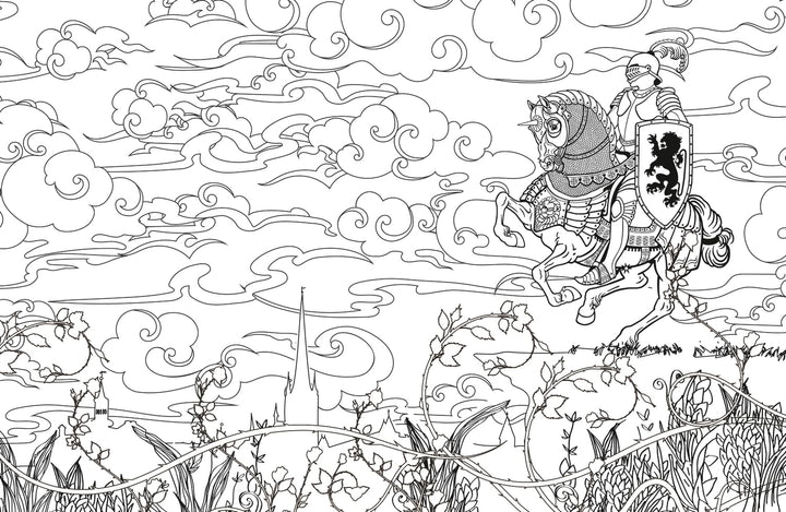 The Romantasy Colouring Book