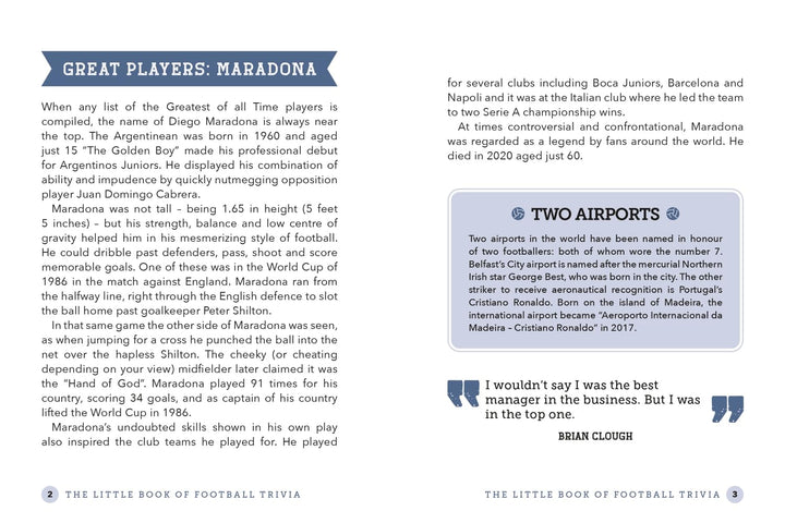 The Little Book of Football Trivia