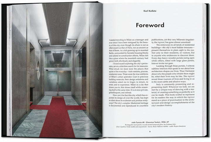 Entryways of Milan. Ingressi di Milano. 45th Edt.