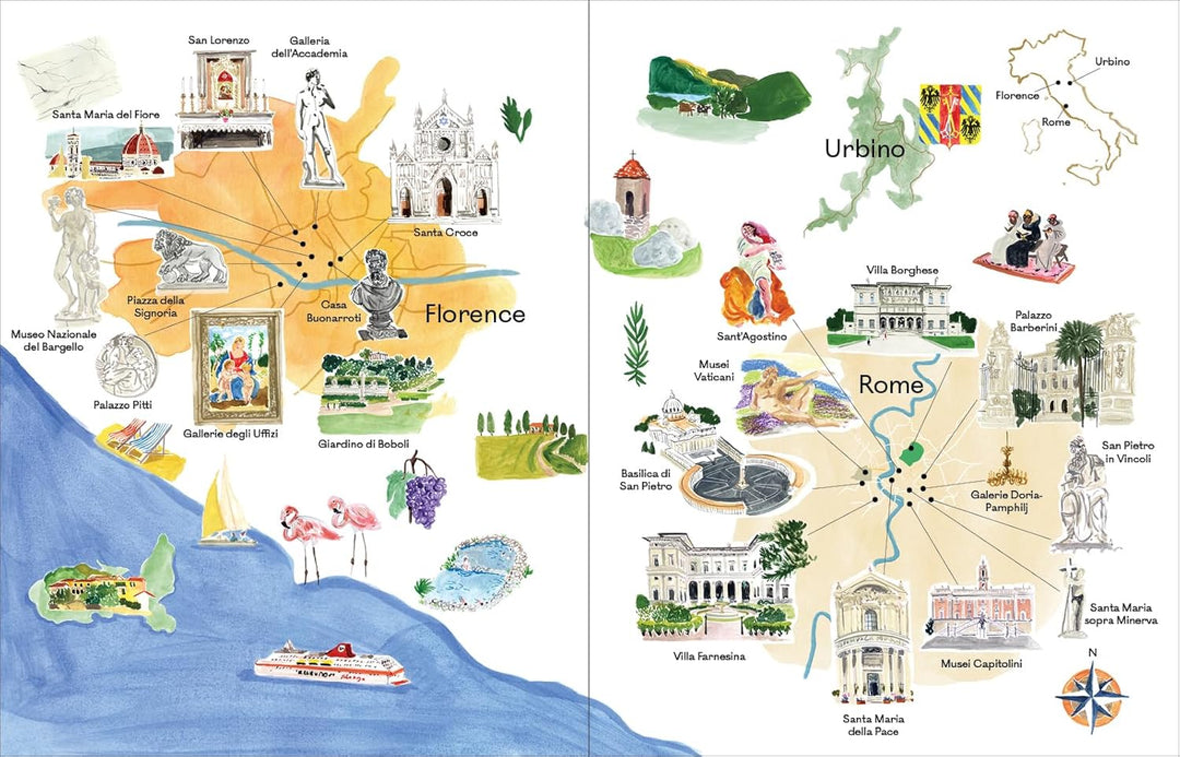 Italy - In the Footsteps of the Great Artists