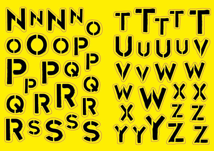 The Graffiti Alphabet Sticker Book