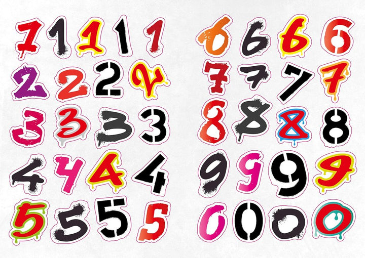The Graffiti Alphabet Sticker Book
