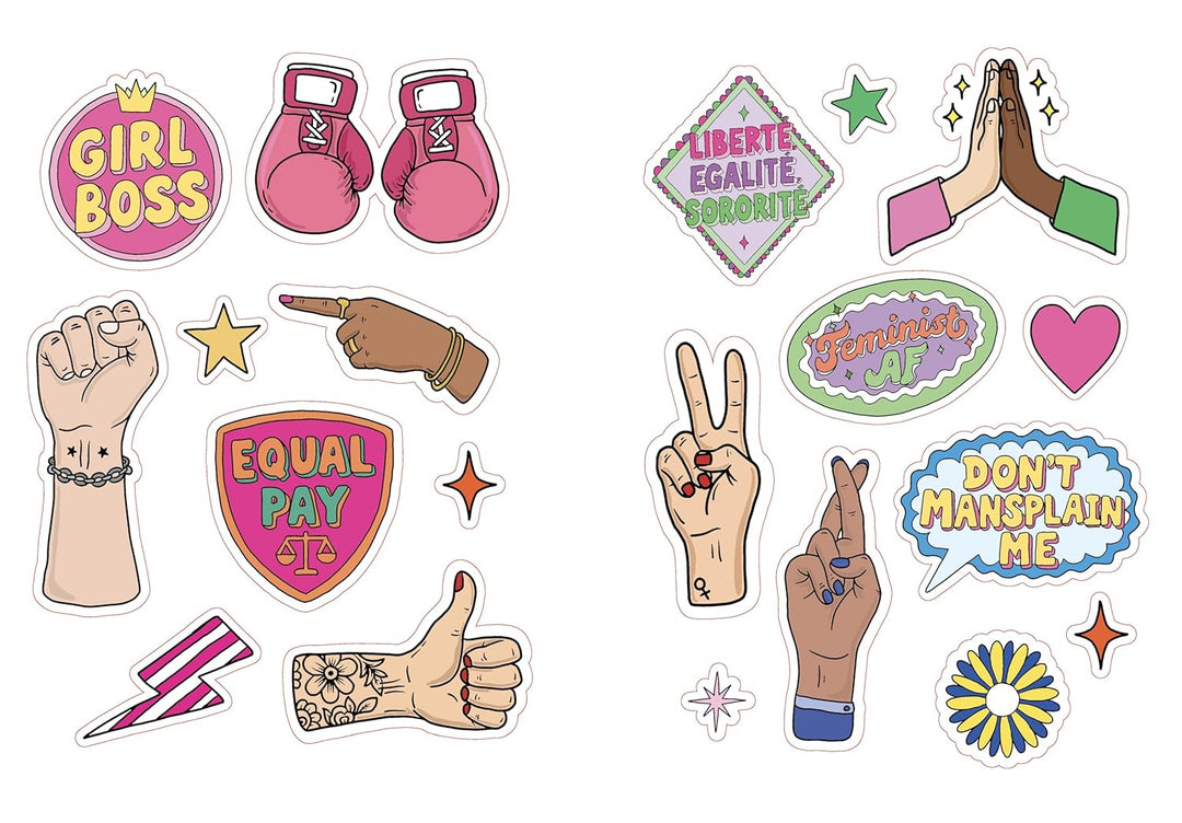 Stickers Against the Patriarchy