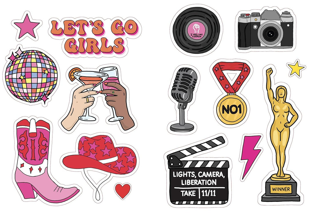 Stickers Against the Patriarchy