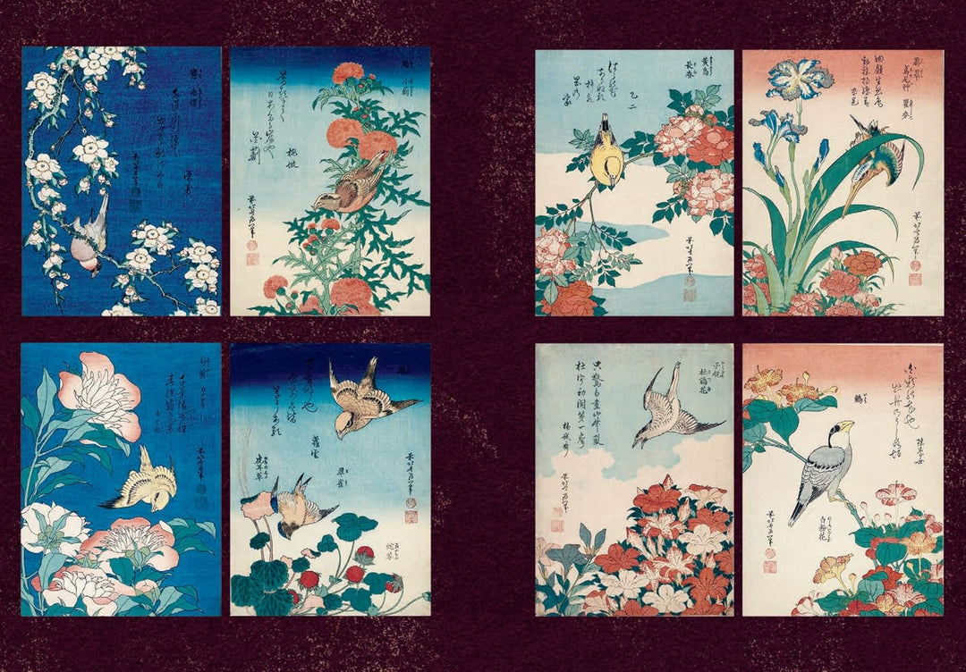 Japanese Flowers - A Little Sticker Books