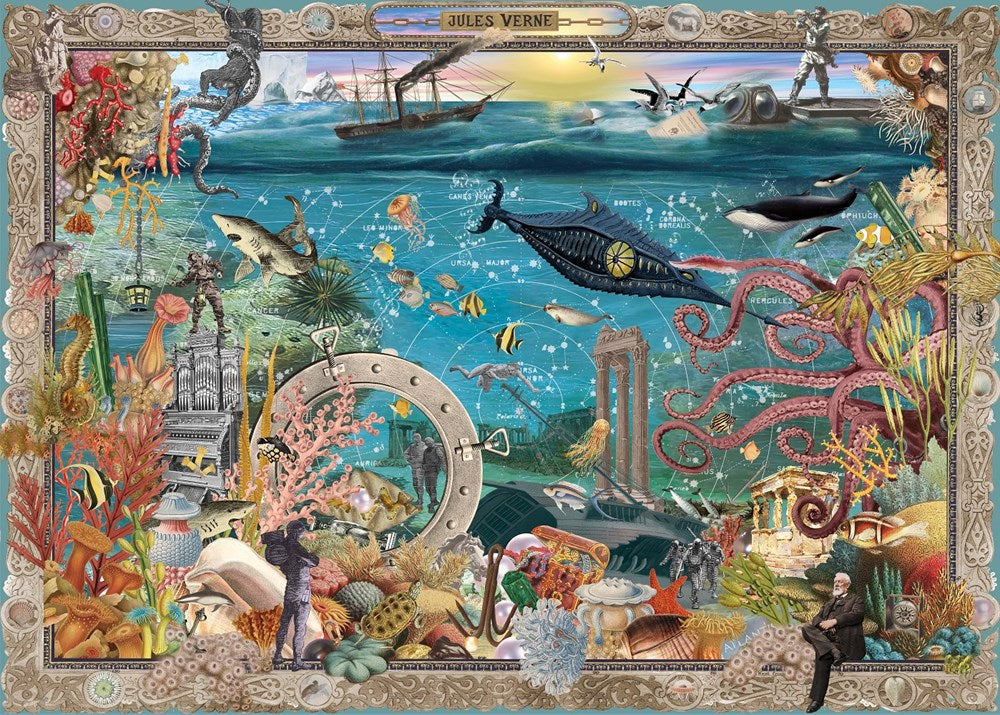 20,000 Leagues Under the Sea - 1000 pcs. Puzzle