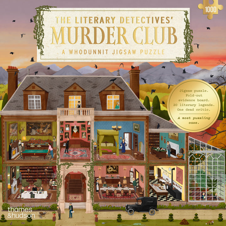 The Literary Detectives' Murder Club - A Whodunnit Jigsaw Puzzle
